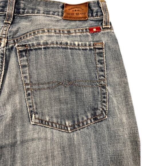 Lucky Brand Distressed Dylan Boyfriend Jeans - Picture 4 of 6